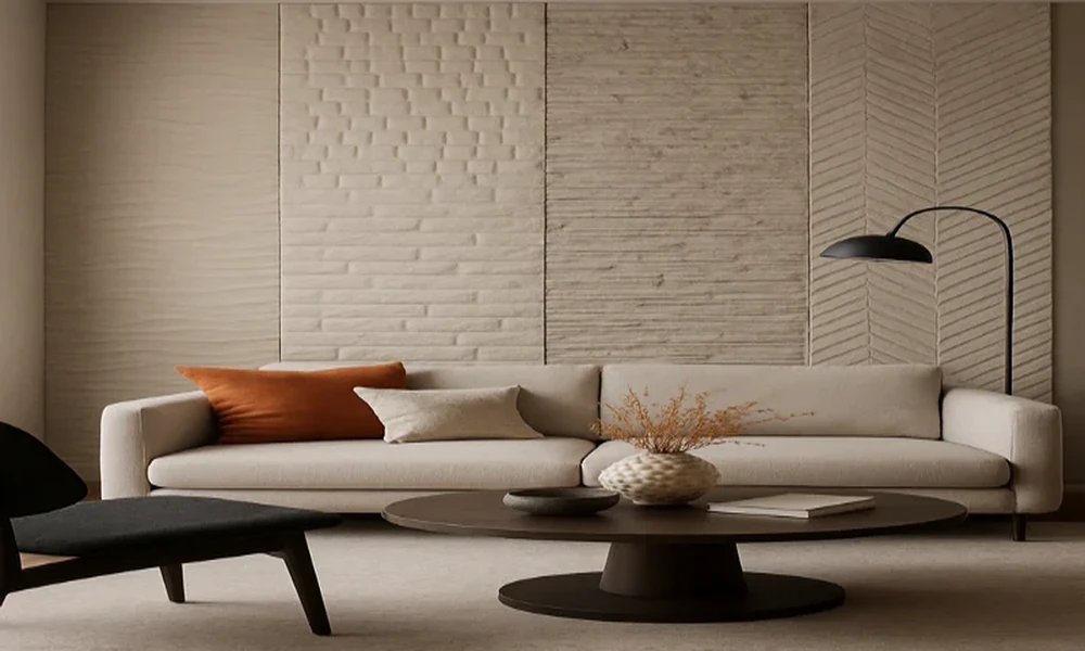 How to Pair Textured Wall Panels with Everyday Lighting
